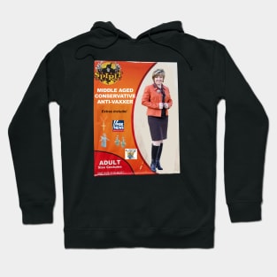 Middle Aged Conservative Anti Vaxxer - Funny Parody Halloween Hoodie